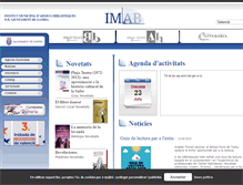 Tablet Screenshot of imabgandia.es